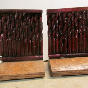 Bookends- Set of Drill Bits