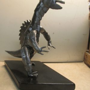 Dinosaurs- Dinosaur on Square Black Base