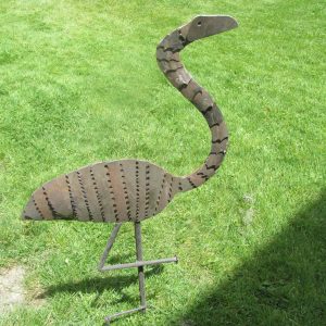 Outside Sculptures- Flamingo (one side only)